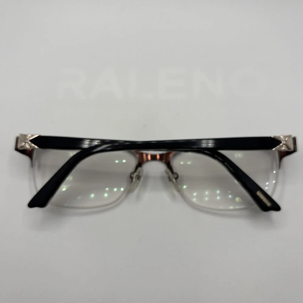 Kay Unger Eyeglasses K180 BRN 53-17-135 Half Rim Authentic Frames Only w/case